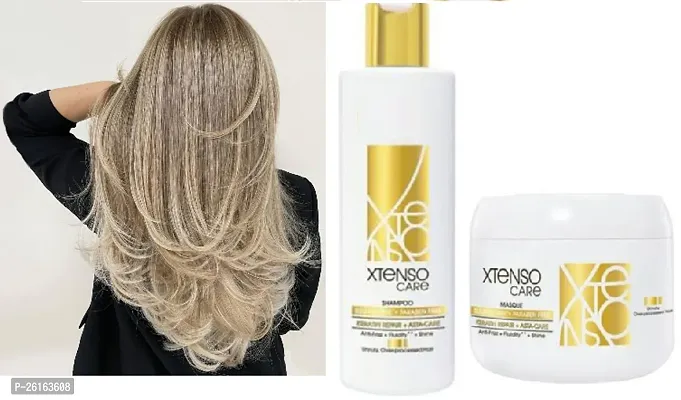 new xtenso care gold  shampoo  + mask combo pack-thumb0