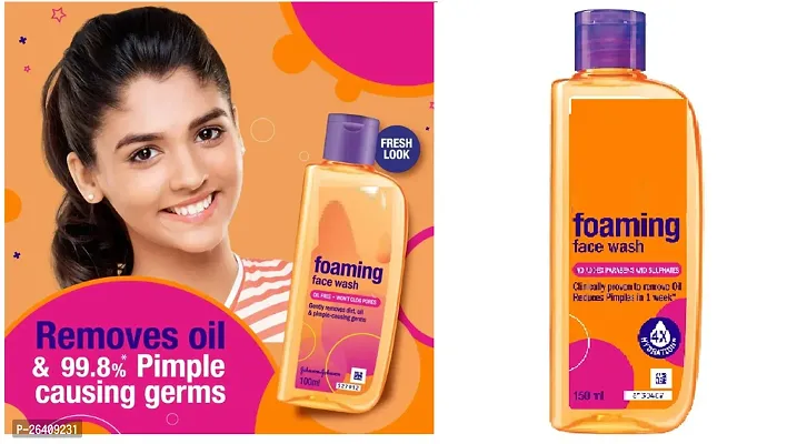 new foaming face wash pack of 1-thumb0