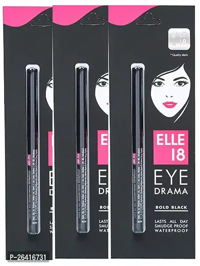 New Elle 18 eye drama Kajal pack of 2-thumb0