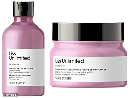 new liss unlimited  shampoo mask