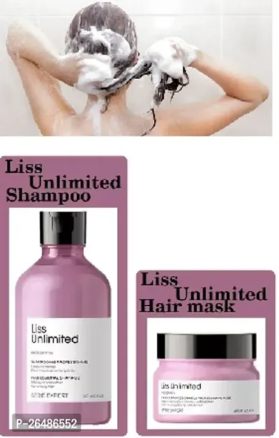 new liss unlimited shampoo mask