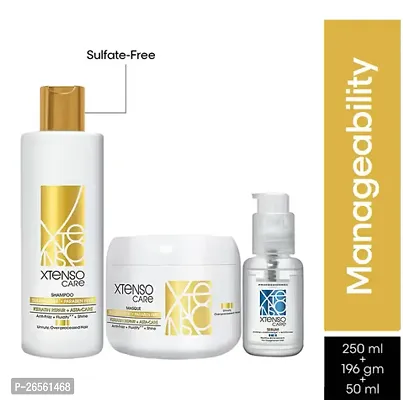 New gold xtenso care shampoo + mask  serum  combo pack-thumb0