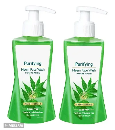 Natural Skin Care Face Wash 200 ml Pack of 2