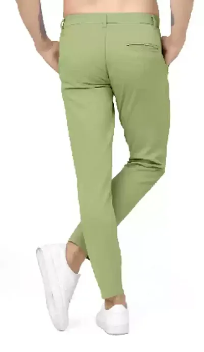 Trendy Green Trousers For Men