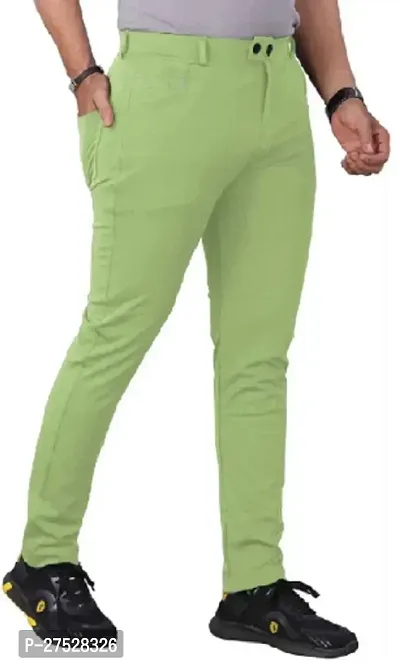 Stylish Green Trousers For Men-thumb0
