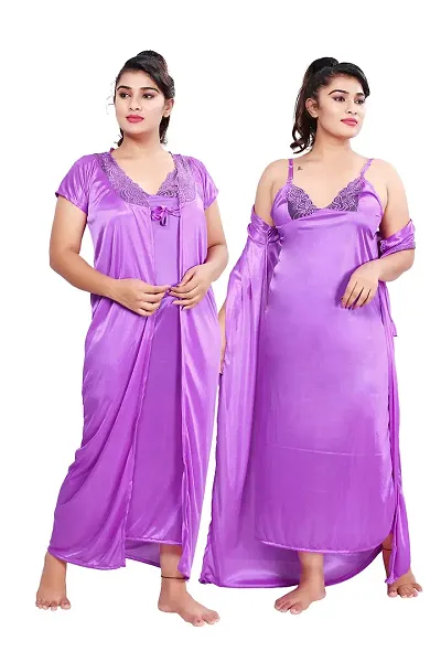 Hot Selling Satin sleep robes Women's Nightwear 