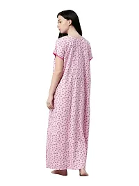 BAILEY SELLS Women's Cotton Floral Maxi Nightgown-thumb4