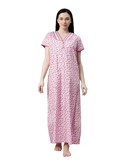 BAILEY SELLS Women's Floral Maxi Nightgown