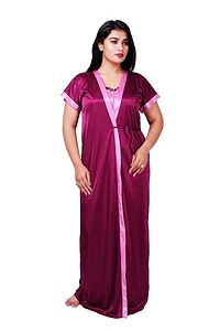 2-IN-1 Night Gowns With Robe-thumb1