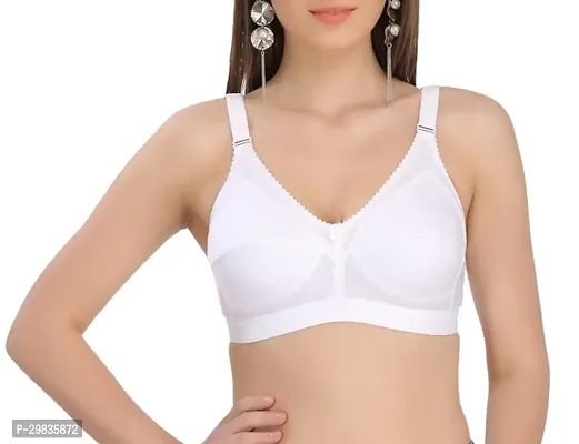 Women's Non Padded Non Wired Cotton Full Coverage Bra pack of 1-thumb0