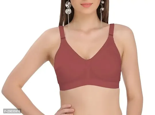 Women's Non Padded Non Wired Cotton Full Coverage Bra pack of 1