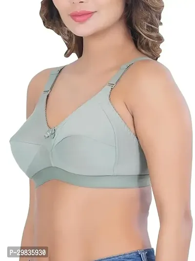 Women's Non Padded Non Wired Cotton Full Coverage Bra pack of 1