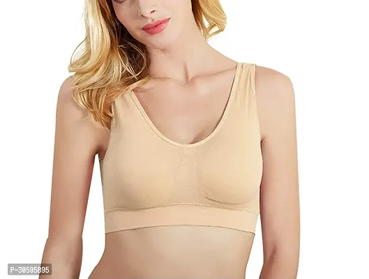 Women's Non Padded Non Wired Cotton Full Coverage Bra pack of 1-thumb0