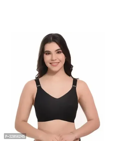 Stylish Cotton Solid Bra for Women