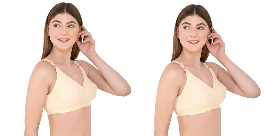 Stylish Solid Bras For Women Pack Of 2