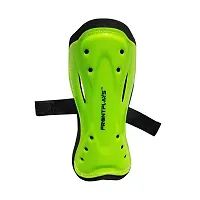 FRONTPLAYS Shinguard For Football Single Strap Shinguard, Shin Protect Adults Shin Protection Board | ONE Pair (Black)-thumb3