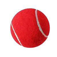 FRONTPLAYS Tennis Ball Red,Tennis Ball Cricket Tennis Ball Light Tennis Ball for Cricket Tournament, Street Match Cricket Ball Tennis for Lawn  Cricket Soft Tennis Balls for   Playing Pack Of 1-thumb1