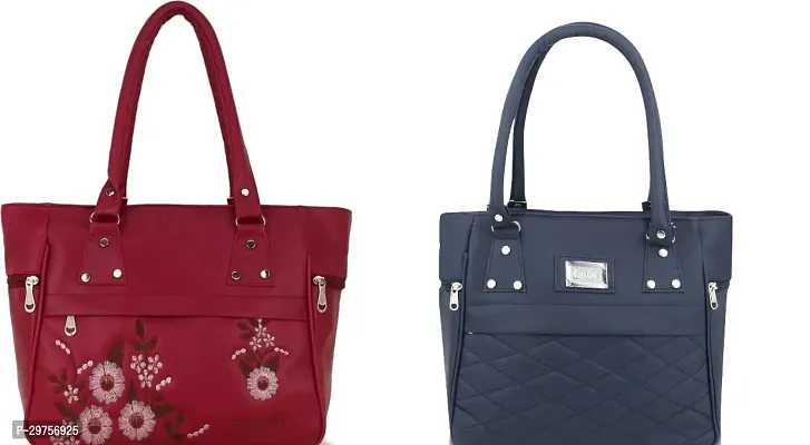 Stylish Multicoloured PU Handbags Combo For Women