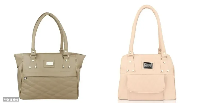 Gorgeous PU Combo Of 2 Bags For Women And Girls-thumb0