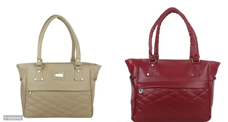Set Of 2 Handbags For Women And Girls-thumb0