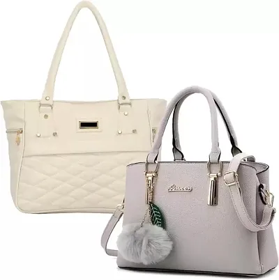 Combos Of 2 Gorgeous PU Handbags For Women