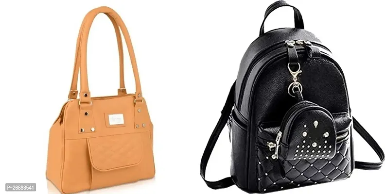 Set Of 2 Handbags For Women And Girls