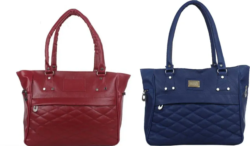 Gorgeous PU Combo Of 2 Bags For Women And Girls