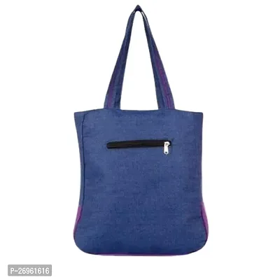 Stylish Purple PU Colourblocked Handbags For Women-thumb4