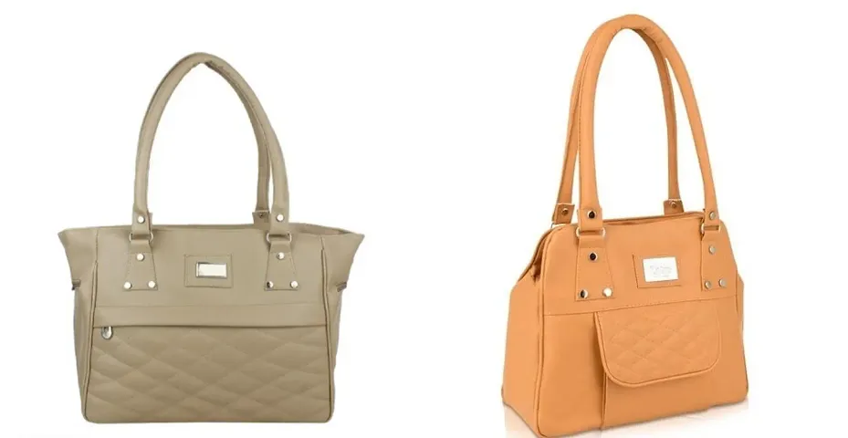 Combos Of 2 Stylish PU Handbags For Women