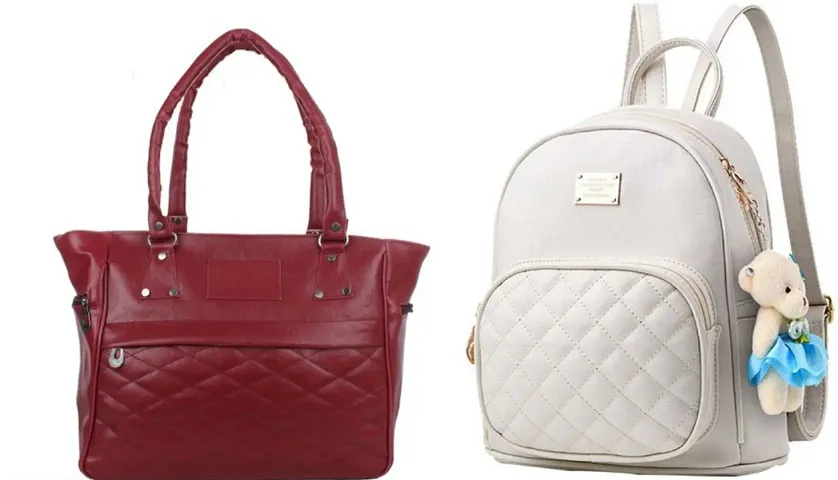 Combos Of Gorgeous Handbags &amp; Backpacks For Women