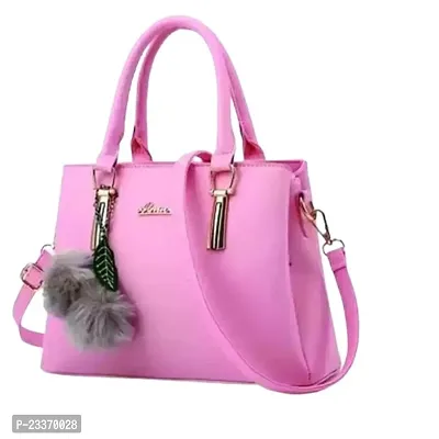 Classic Solid Handbags for Women-thumb0