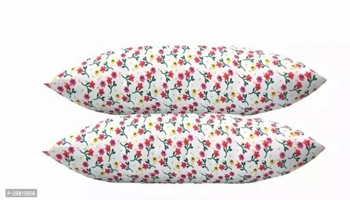 Fashion Polycotton Fibre Abstract Sleeping Pillow Pack Of 2