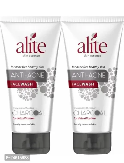 Alite Skin Essence Anti-Acne Face Wash For Detoxification And Oily To Normal Skin 70G Pack Of 2