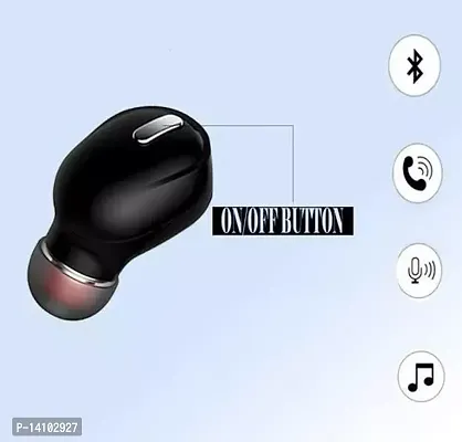 X9 Mini 5.0 Bluetooth Headset with Mic Sports Earbuds Bluetooth Heads Set of 1-thumb0