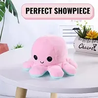 KUBA Octopus 1PC Soft Toys, Mood Change Double-Sided Flip Octopus Plush Toys, Cute Mini Octopus Stuffed Animals Creative Toy Gifts for Birthday-thumb2