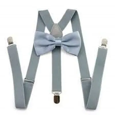 Classy Grey Suspender (Pack Of 1)