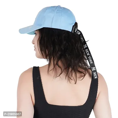 Women Cotton Baseball Visor Cap-thumb4