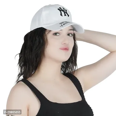 Women Cotton Baseball Visor Cap-thumb3