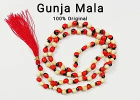 Red White Gunja mala/Chirmi mala/Ratti mala with Govt acknowledge Lab certificate-thumb1