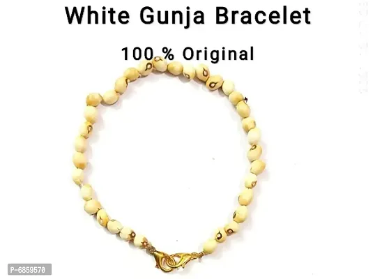 white safed gunja/chirmi/Ratti Bracelet-thumb3