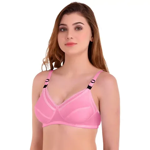 Women's Cotton Non-Padded Non-Wired Maternity Bra - Cup Size::C