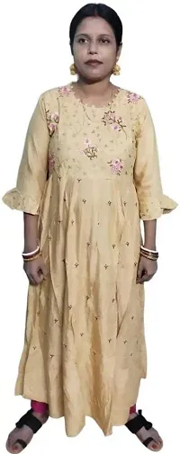 Stylish Rayon Casual Stitched Kurti For Women