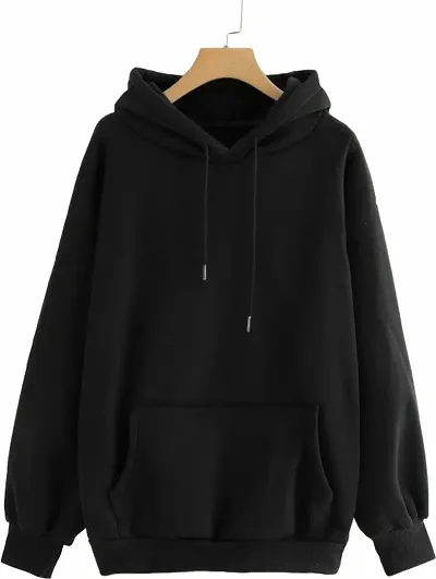 Trendy Solid Sweatshirt