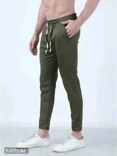 Multicoloured Cotton Blend Regular Track Pants For Men Pack of 2-thumb3