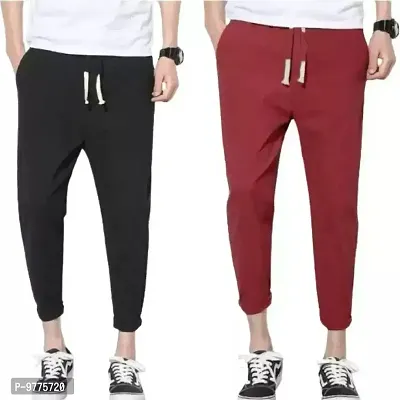 Trendy Men Track Pant Pack of 2-thumb0