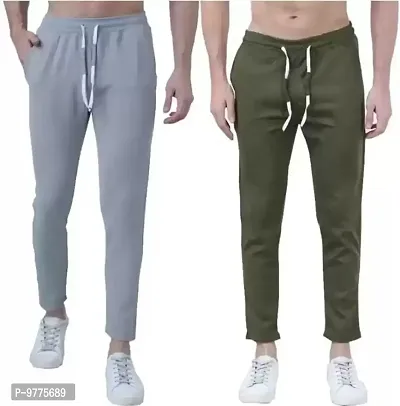 Trendy Men Track Pant Pack of 2-thumb0