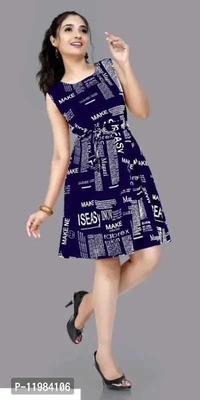 News Print Dress-thumb0