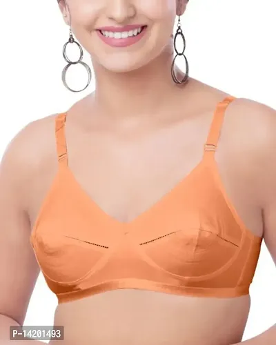 B FIT APPARELS Front open round stitch cotton bra Women Everyday