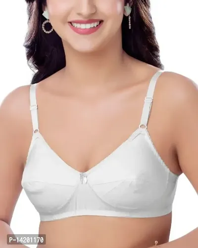 Buy BRIDA 100% Cotton Non Padded Non Wired Full Coverage Plus Size Double  Layer_Extra Lining Lift_Special Support Cups_Everyday Saree Bra_Rubia  Online In India At Discounted Prices