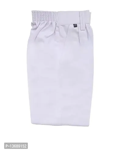 A&M THREADS | White School Uniform Pants for Boys | Size- 28 | Length- 28 INCH/Waist- 24 INCH | Age Group- 8-9 Years-thumb2